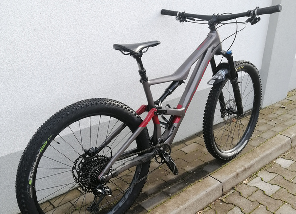 Używany rower MTB Orbea Occam H20 Eagle Anthracite Red