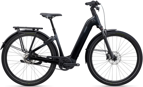 Rower trekkingowy elektryczny Giant AnyTour E+ 1 (2024) Black Diamond