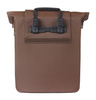 Sakwa na bagażnik pojedyncza Basil City Shopper + MIK Hooks (brązowa 14-16 litrów)