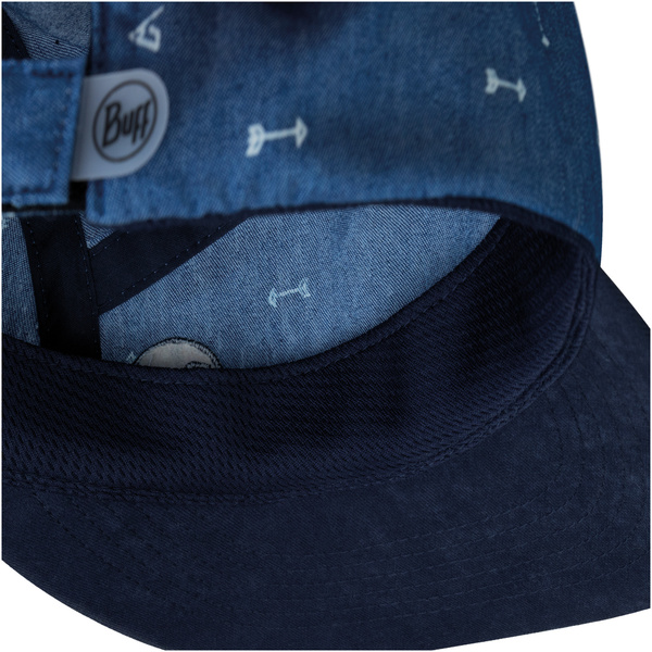 Dziecięca czapka z daszkiem BUFF 5 PANELS CAP ARROWS DENIM-DENIM JR