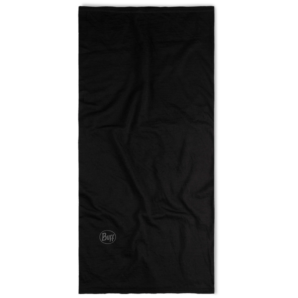 Bandana BUFF MERINO LIGHTWEIGHT SOLID BLACK