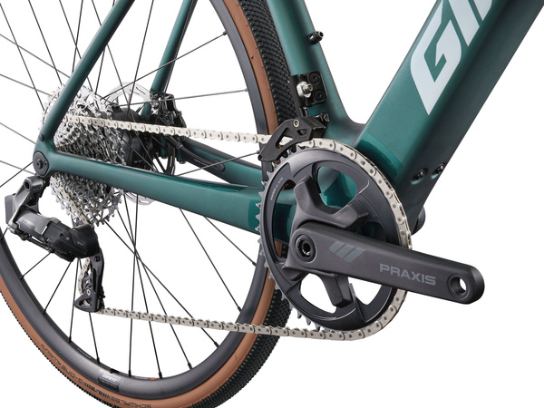 Rower szosowy elektryczny Giant Defy Advanced E+ Elite AR (2025) | karbonowy | Kelp Forest