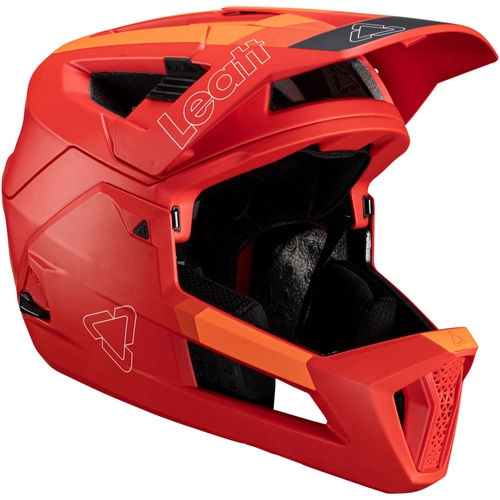 Kask full face Leatt MTB Enduro 4.0 V24 (wypinana szczęka) Red