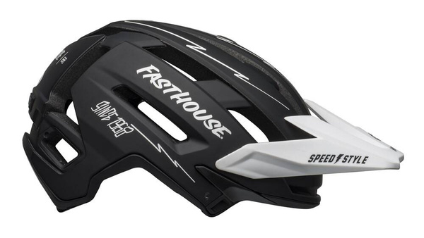 Kask full face BELL SUPER AIR R MIPS SPHERICAL (biało-czarny)
