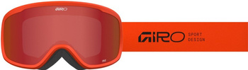 Gogle zimowe GIRO CRUZ ORANGE STACKED (soczewka lustrzana kolorowa AMBER SCARLET) (2026)
