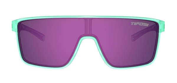 Okulary TIFOSI SANCTUM (błękitne; soczewka różowa 11% transmisji światła)