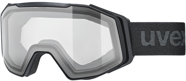 Gogle MTB Uvex Gravity (czarny mat | przezroczyste soczewki S0)