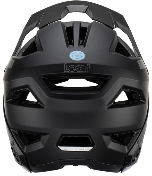 Kask full face dziecięcy Leatt MTB Enduro 2.0 Junior V23 (wypinana szczęka) Black
