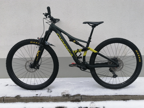 Używany rower MTB Orbea Occam H30 czarno-żółty