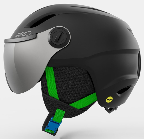 Kask zimowy dziecięcy GIRO BUZZ MIPS (matte black party blocks) (2026)