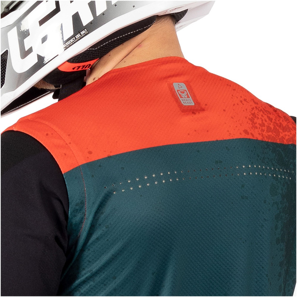 Koszulka z długim rękawem Leatt MTB Gravity 5.0 (turkusowa)