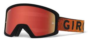 Gogle GIRO TAZZ MTB Black Red Hypnotic (soczewki AMBER SCARLET trail i przezroczyste)