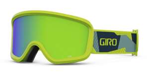 Gogle zimowe GIRO CHICO 2.0 ANO LIME GEO CAMO (soczewka lustrzana kolorowa LODEN GREEN)