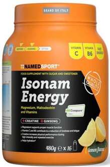 Izotonik NAMEDSPORT Isoname Energy (cytryna 480 g)