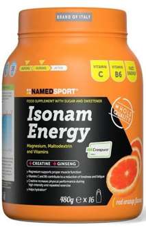 Izotonik w proszku Named Isoname Energy pomarańcza 480 g