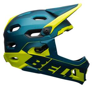 Kask full face BELL SUPER DH MIPS SPHERICAL (niebiesko-żółty)