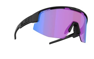 Okulary Bliz Active Matrix Small Nano Optics Matt Black (soczewki Nordic Light Begonia)