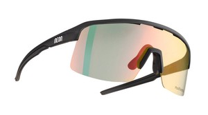 Okulary fotochromowe Neon Arrow 2.0 Black Matt (czerwone soczewki kat. 1-3)