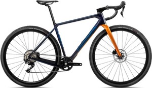 Rower gravel Orbea Terra M30 TEAM 1X (2023) | karbonowy | Blue Carbon Orange