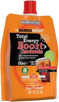 Żel NAMEDSPORT Total Energy Boost Isotonic (cola-limonka 100 ml)