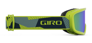 Gogle zimowe GIRO CHICO 2.0 ANO LIME GEO CAMO (soczewka lustrzana kolorowa LODEN GREEN)