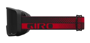 Gogle zimowe GIRO SAGEN RED FLOW (soczewka ULTRA BLACK) 