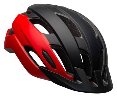 Kask MTB BELL TRACE (czarno-czerwony)