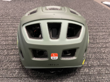 Kask MTB Lazer Impala MIPS Green Yellow OUTLET