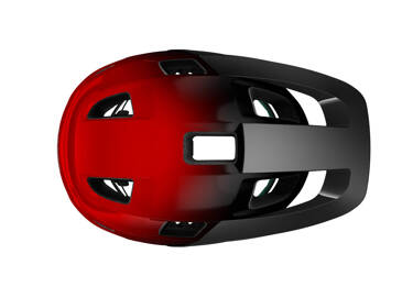 Kask MTB Lazer Lupo KinetiCore Metallic Red