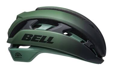 Kask szosowy BELL XR MIPS SPHERICAL (zielono-czarny)