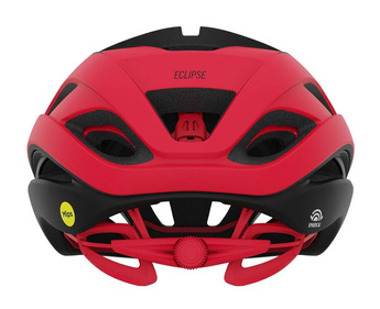 Kask szosowy GIRO ECLIPSE MIPS SPHERICAL czarno-czerwony