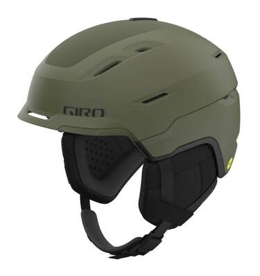 Kask zimowy GIRO TOR SPHERICAL (zielony mat)