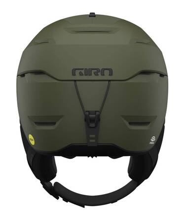 Kask zimowy GIRO TOR SPHERICAL (zielony mat)