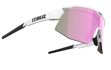 Okulary Bliz Active Breeze Small Padel White (brązowo-różowozłote soczewki kat. 3)