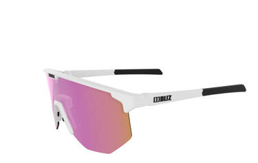 Okulary Bliz Active Hero White (brązowo-różowe soczewki kat. 3)