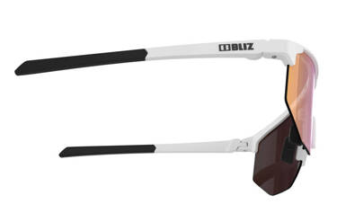 Okulary Bliz Active Hero White (brązowo-różowe soczewki kat. 3)