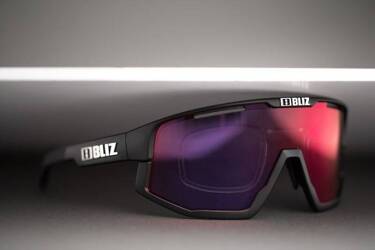 Okulary Bliz Active Vision Black (brązowo-czerwone soczewki kat. 3)