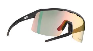 Okulary fotochromowe Neon Arrow 2.0 Black Matt (czerwone soczewki kat. 1-3)