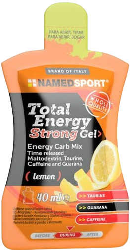 Żel NAMEDSPORT Total Energy Strong (cytryna)